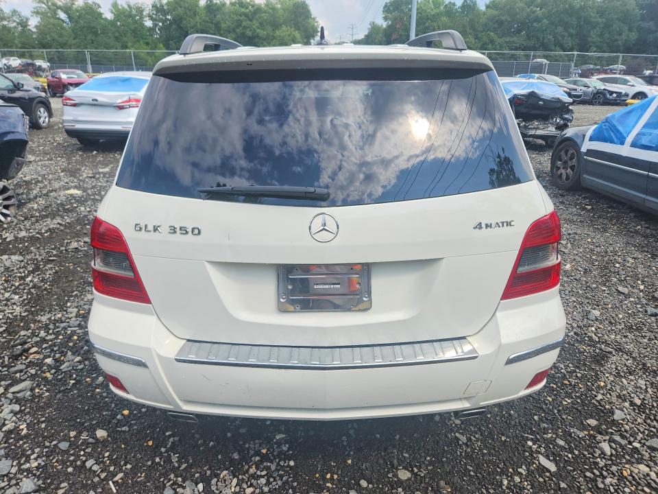 2012 Mercedes-benz Glk-klasse VIN WDCGG8HB3CF833303 COPART salvage auction — VANDALISM, Md - Cert Of Salvage > 75% Damage, sold $2,050 on 2026-08-14 (photo 6)
