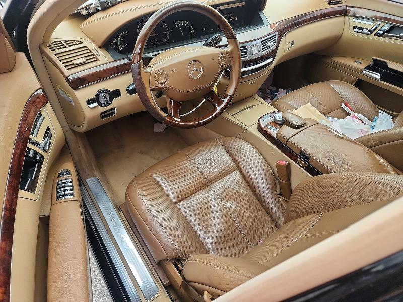 2008 Mercedes-benz S-klasse VIN WDDNG71X28A196539 COPART salvage auction — HAIL, Sc - Cert Of Title-Salvage, sold $600 on 2026-08-05 (photo 8)