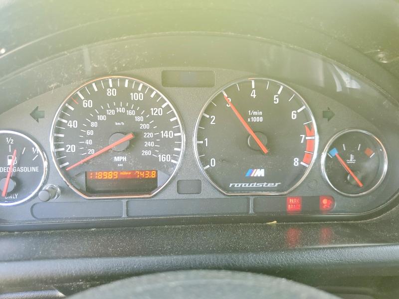 2000 BMW M3 VIN WBSCK9343YLC92002 COPART salvage auction — FRONT END, MA - CERT OF TITLE-RECONSTRCTD COLL, sold $5,800 on 2026-07-23 (photo 9)