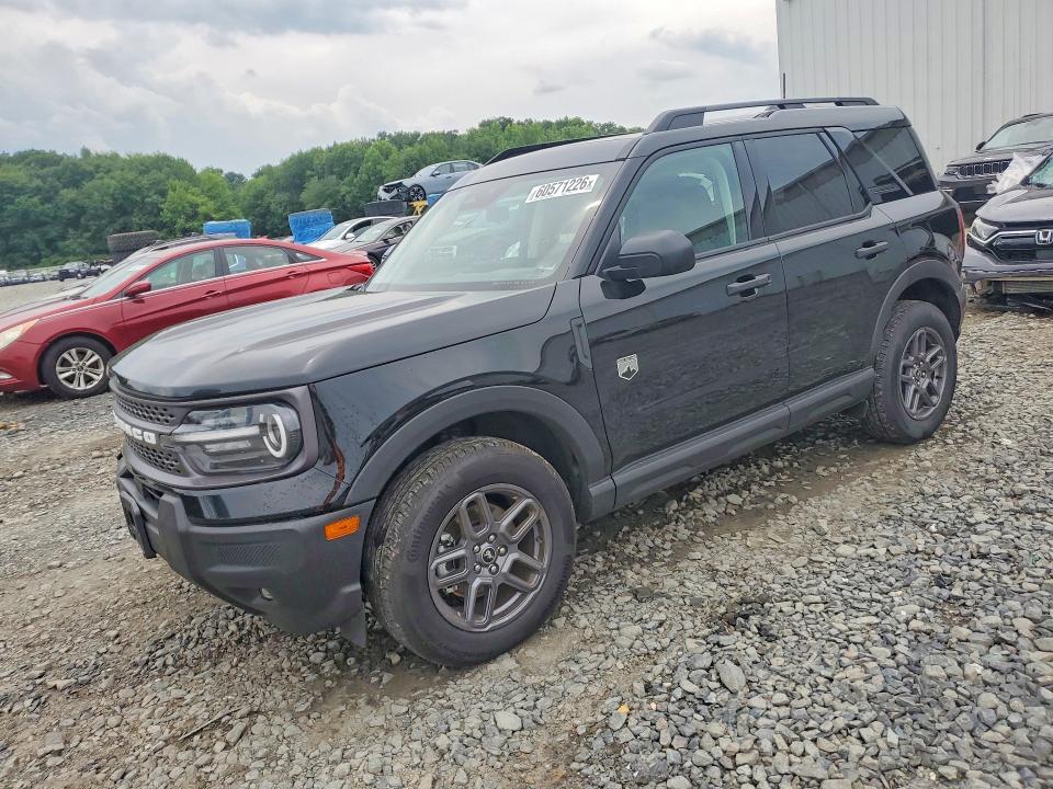 2025 Ford Bronco VIN 3FMCR9BNXSRF40518 COPART salvage auction — FRONT END, Salvage Title, sold $9,500 on 2026-08-29 (photo 1)