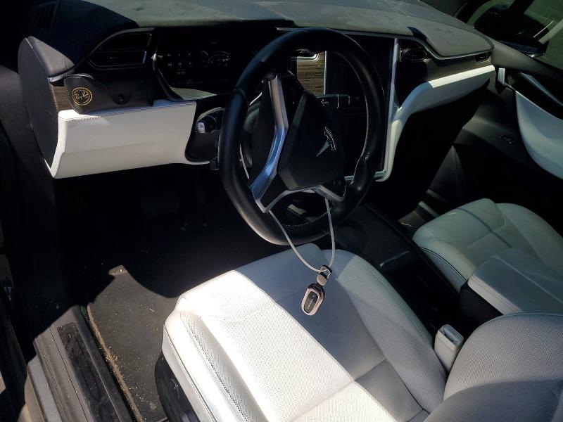 2016 Tesla Model x VIN 5YJXCBE24GF005502 COPART salvage auction — FRONT END, OR - CERTIFICATE OF TITLE, sold $8,900 on 2026-07-27 (photo 8)
