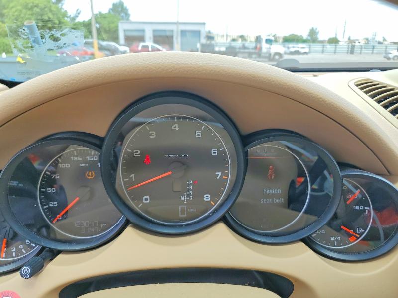 2014 Porsche Cayenne VIN WP1AA2A2XELA00637 COPART salvage auction — REAR END, Al - Certificate Of Title (P), sold $5,700 on 2026-08-14 (photo 9)