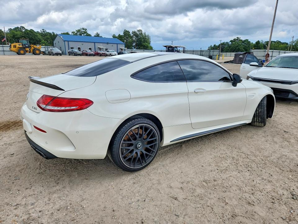 2018 Mercedes-benz C-klasse amg VIN WDDWJ8GB4JF714974 COPART salvage auction — FRONT END, Fl - Cert Of Title Slvg Rebuildable, sold $19,800 on 2026-08-20 (photo 3)