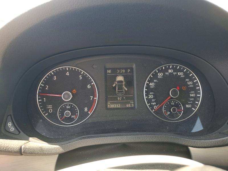 2014 Volkswagen Passat VIN 1VWBT7A3XEC059075 COPART salvage auction — FRONT END, Salvage Title, sold $425 on 2026-07-23 (photo 9)