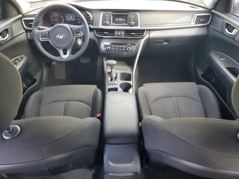 2017 Kia Optima VIN 5XXGT4L39HG164019 COPART salvage auction — VANDALISM, Ca - Salvage Certificate, sold $250 on 2026-07-27 (photo 8)