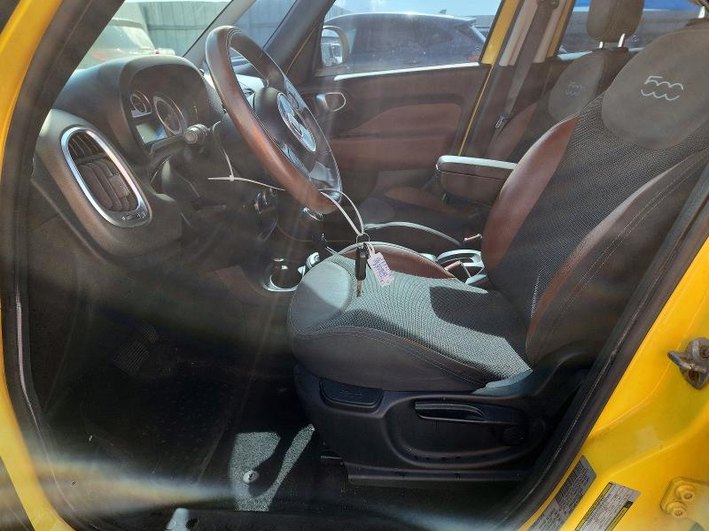 2014 Fiat 500l VIN ZFBCFADH4EZ023496 COPART salvage auction — REAR END, Salvage Title, sold $1,000 on 2026-08-11 (photo 7)