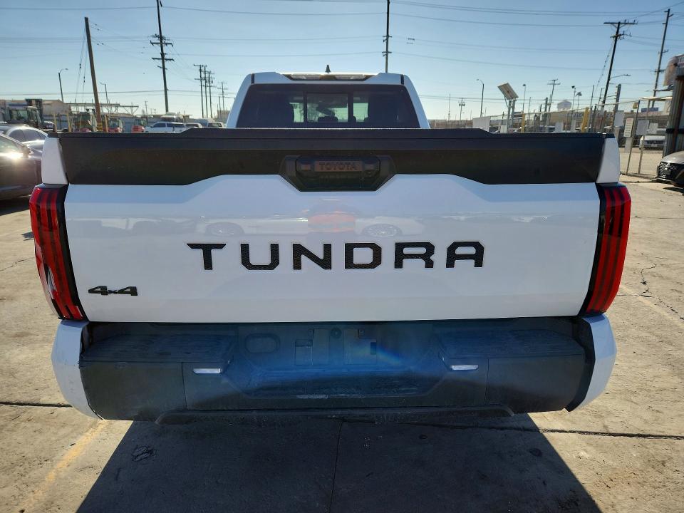2024 Toyota Tundra VIN 5TFKB5GD3RX003150 COPART salvage auction — FRONT END, Nv - Dis/Dlr/Exp Only Clean Title (P), sold $13,000 on 2026-07-15 (photo 6)