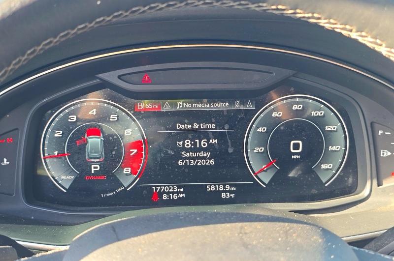 2021 Audi Q8 VIN WA1FVAF14MD026496 COPART salvage auction — NORMAL WEAR, TX - CERTIFICATE OF TITLE (P), sold $19,900 on 2026-07-23 (photo 8)