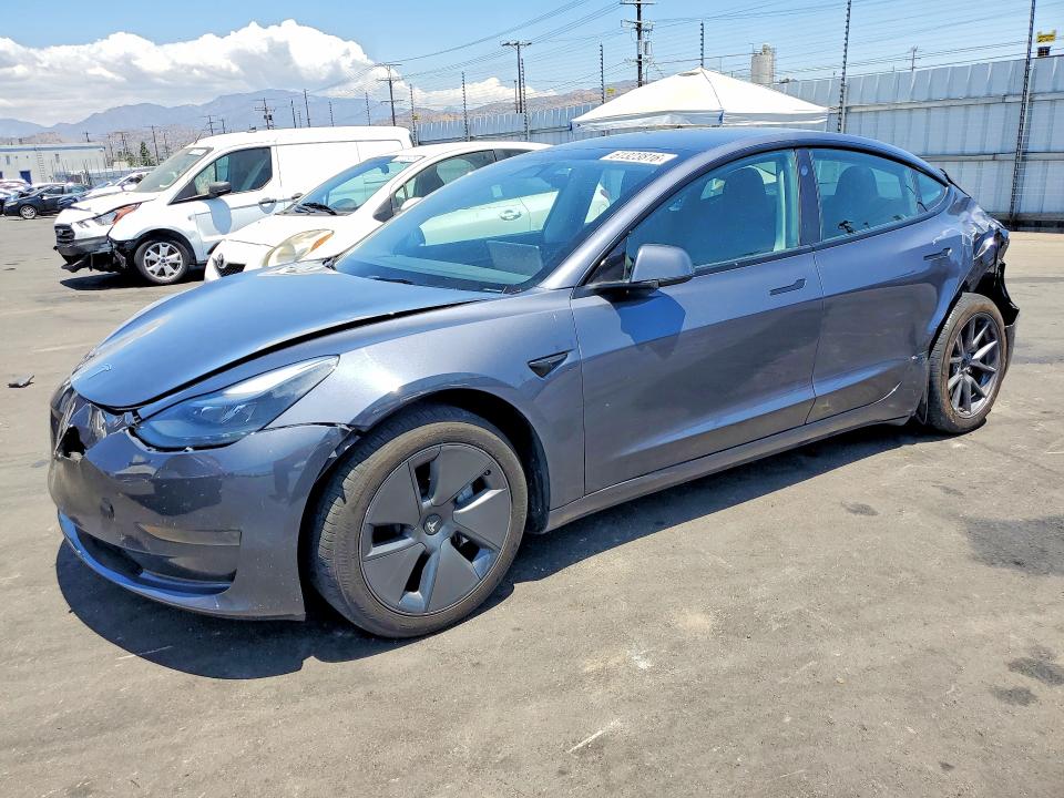 2023 Tesla Model 3 VIN 5YJ3E1EA0PF712946 COPART salvage auction — REAR END, CA - SALVAGE CERTIFICATE, sold $6,400 on 2026-07-29 (photo 1)