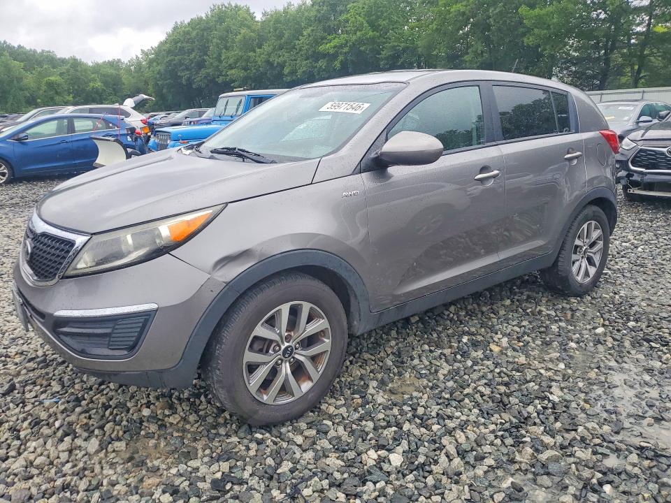 2016 Kia VIN KNDPBCAC8G7813302 COPART salvage auction — MINOR DENT/SCRATCHES, WV - CERTIFICATE OF TITLE, sold $2,150 on 2026-07-29 (photo 1)