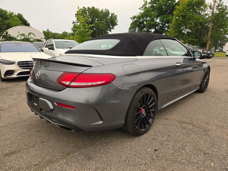 2017 Mercedes-benz C class VIN WDDWK4JB8HF422656 COPART salvage auction — NORMAL WEAR, Mi - Certificate Of Title (P), sold $13,100 on 2026-07-31 (photo 4)