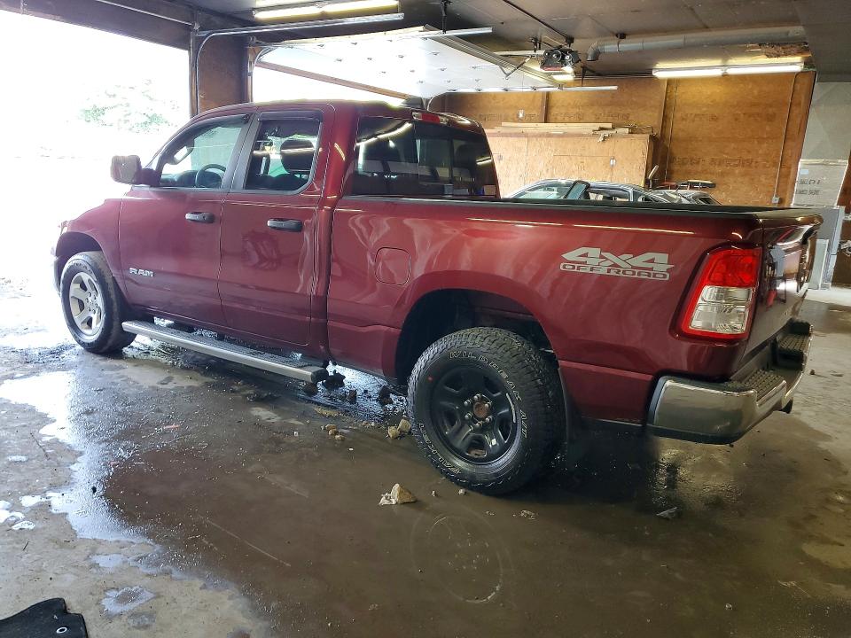 2019 Ram 1500 VIN 1C6SRFCT6KN583727 COPART salvage auction — MINOR DENT/SCRATCHES, Pa - Cert Of Title (P), sold $10,500 on 2026-09-01 (photo 2)
