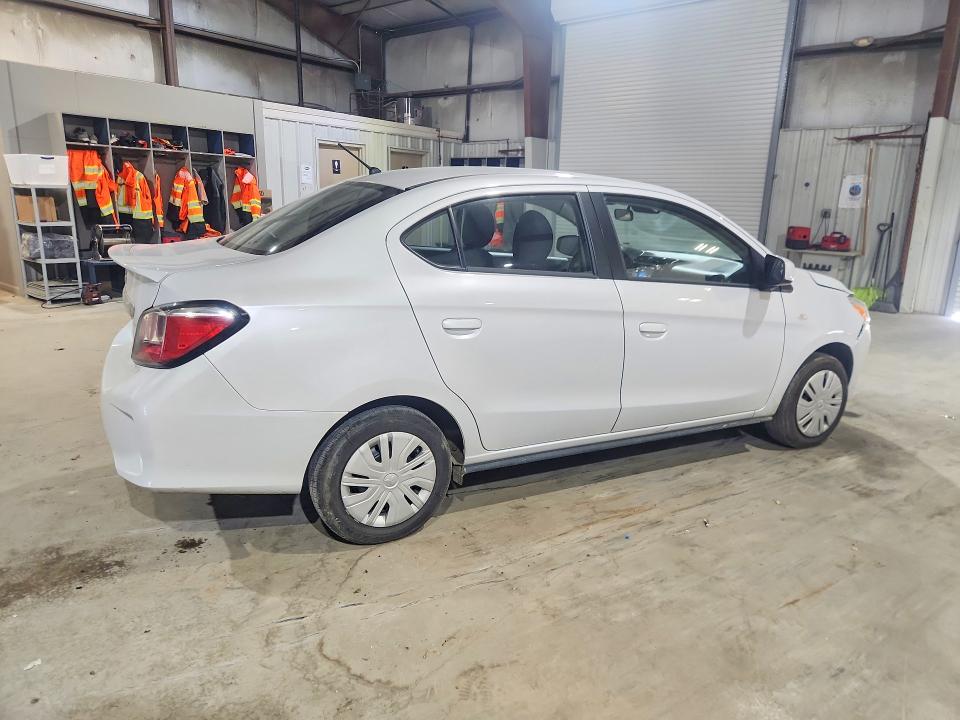 2024 Mitsubishi Mirage VIN ML32FUFJ6RHF16415 COPART salvage auction — FRONT END, FL - CERTIFICATE OF TITLE, sold $8,400 on 2026-07-20 (photo 3)