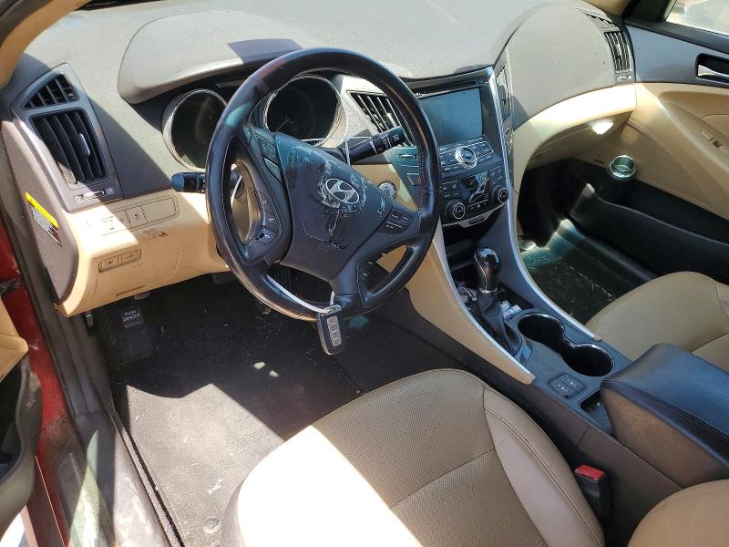 2014 Hyundai Sonata VIN KMHEC4A41EA111806 COPART salvage auction — FRONT END, Ca - Dis/Dlr/Exp Only Clean Title, sold $225 on 2026-07-31 (photo 8)