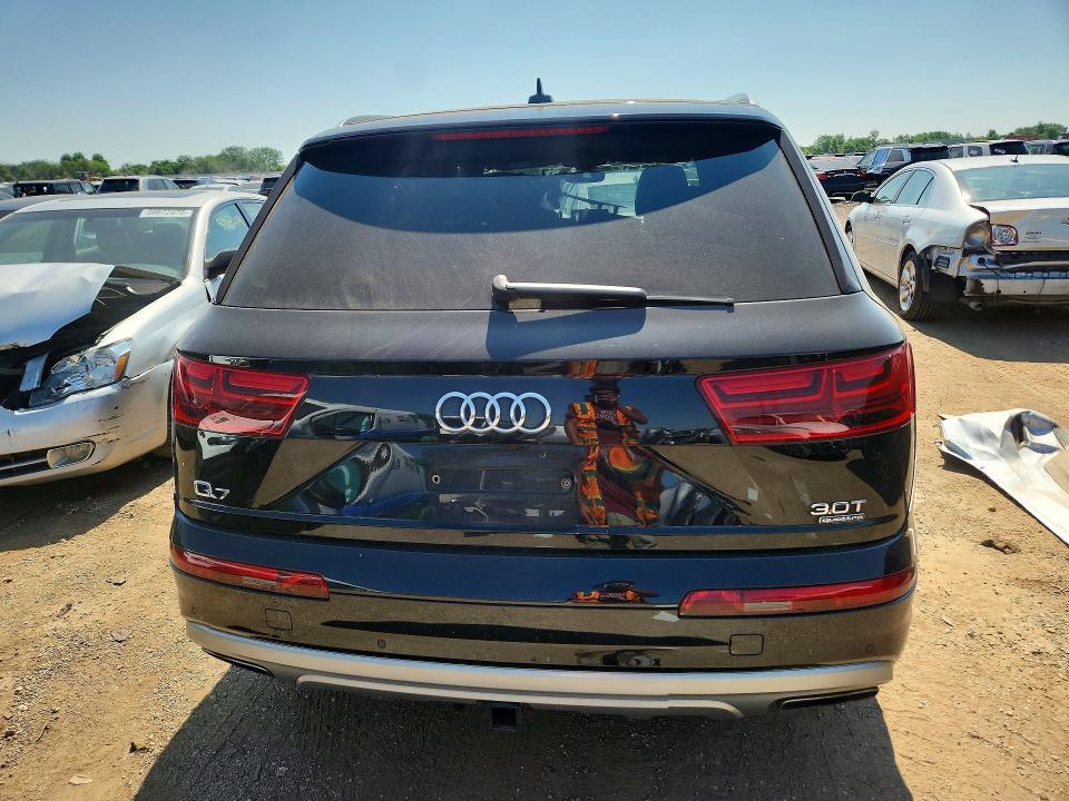 2018 Audi Q7 VIN WA1VAAF76JD020819 COPART salvage auction — FRONT END, Il - Salvage Certificate, sold $250 on 2026-07-30 (photo 6)