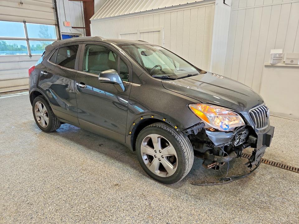 2016 Buick Encore VIN KL4CJASB2GB729012 COPART salvage auction — FRONT END, Ny - Mv-907A Salvage Certificate, sold $875 on 2026-07-27 (photo 4)