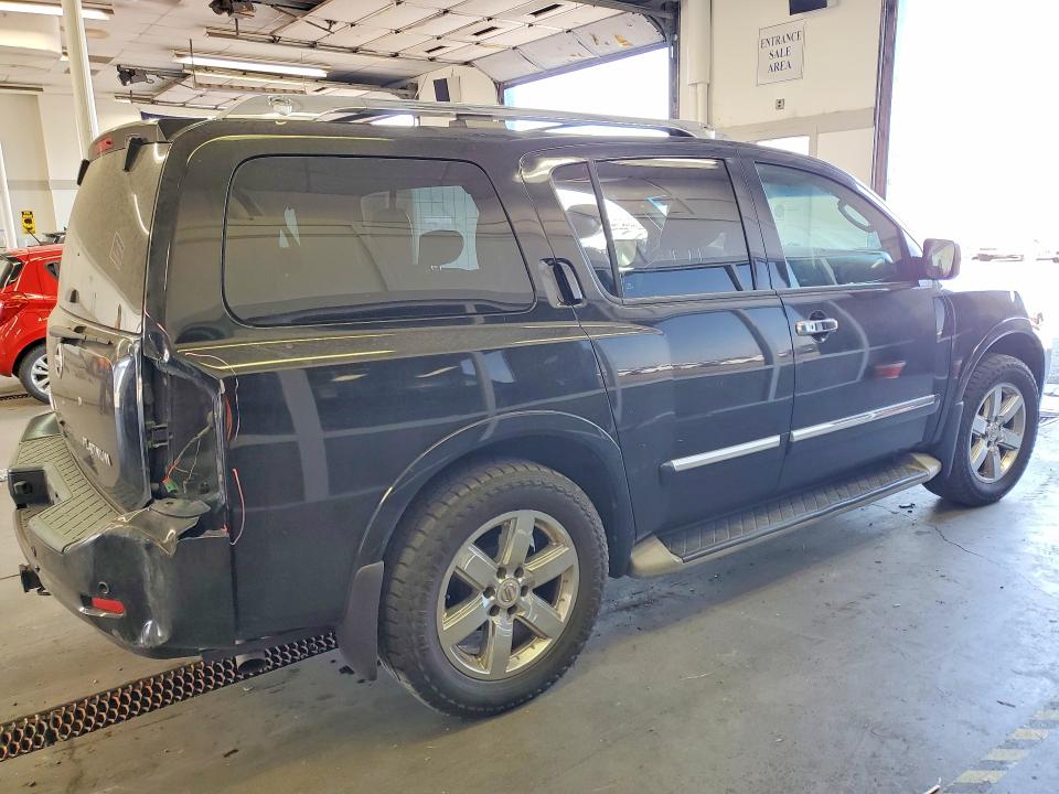 2012 Nissan Armada VIN 5N1AA0NC5CN602156 COPART salvage auction — REAR END, Wa - Bill Of Sale, sold $500 on 2026-07-31 (photo 3)