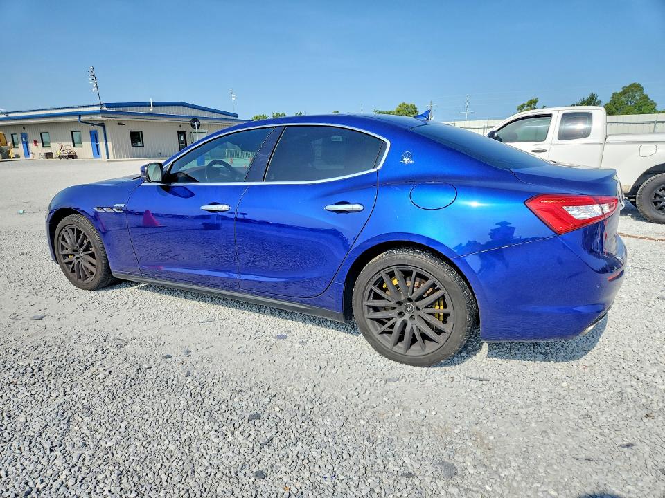 2017 Maserati Ghibli VIN ZAM57RSA5H1235796 COPART salvage auction — WATER/FLOOD, La - Cert Of Title-Salvage Flood, sold $4,600 on 2026-08-10 (photo 2)