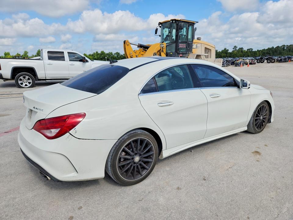 2015 Mercedes-benz Cla-klasse VIN WDDSJ4GB5FN274171 COPART salvage auction — FRONT END, Tx - Certificate Of Title, sold $1,550 on 2026-08-04 (photo 3)