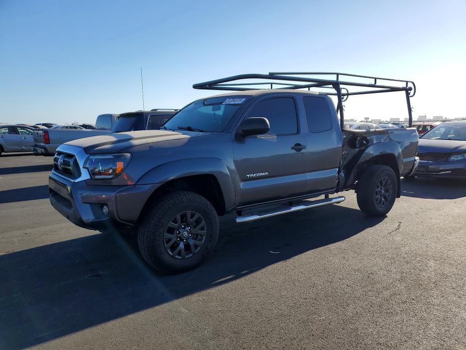 2014 Toyota Tacoma VIN 5TFTX4GNXEX035161 COPART salvage auction — SIDE, CA - SALVAGE CERTIFICATE, sold $4,700 on 2026-07-27 (photo 1)