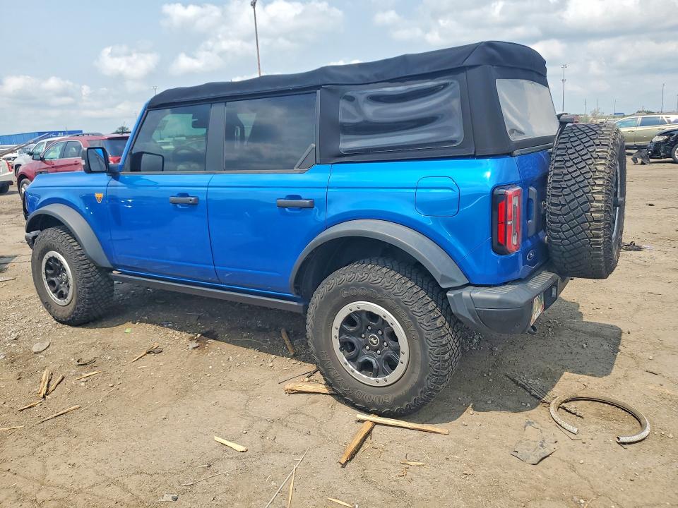 2021 Ford Bronco VIN 1FMEE5DP0MLB09117 COPART salvage auction — FRONT END, Oh - Cert Of Title-Salvage, sold $13,600 on 2026-09-18 (photo 2)