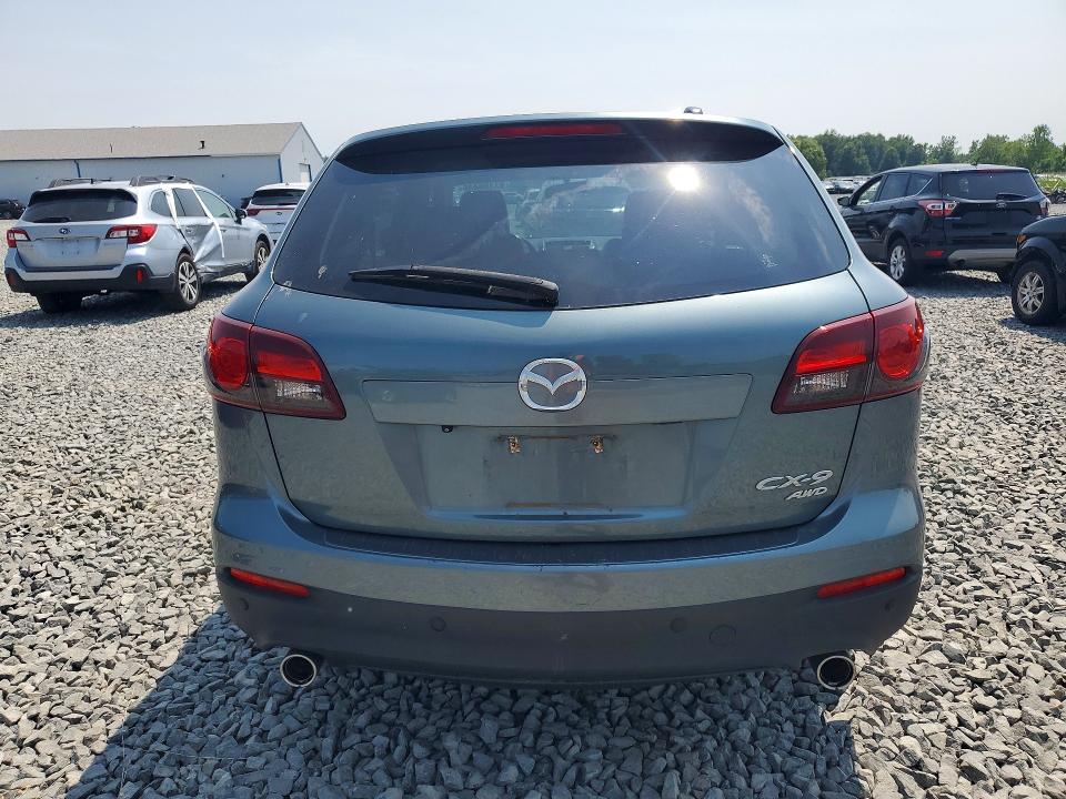 2013 Mazda Cx-9 VIN JM3TB3CA8D0417358 COPART salvage auction — MECHANICAL, Oh - Certificate Of Title, sold $900 on 2026-08-02 (photo 6)