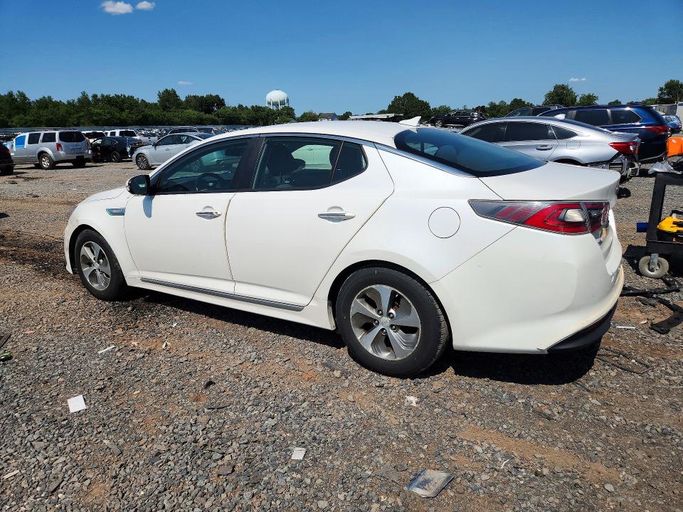 2014 Kia Optima VIN KNAGM4AD1E5070318 COPART salvage auction — MECHANICAL, Nj - Certificate Of Title, sold $350 on 2026-07-31 (photo 2)