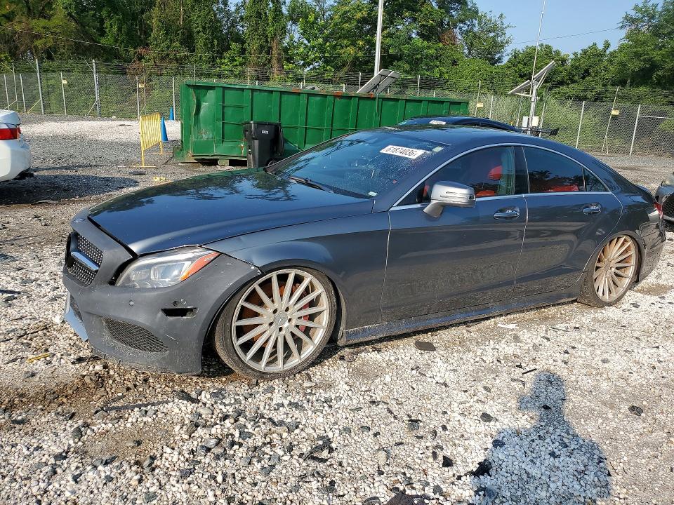 2016 Mercedes-benz Cls-klasse VIN WDDLJ9BB1GA167488 COPART salvage auction — FRONT END, Va - Certificate Of Title, sold $125 on 2026-07-28 (photo 1)