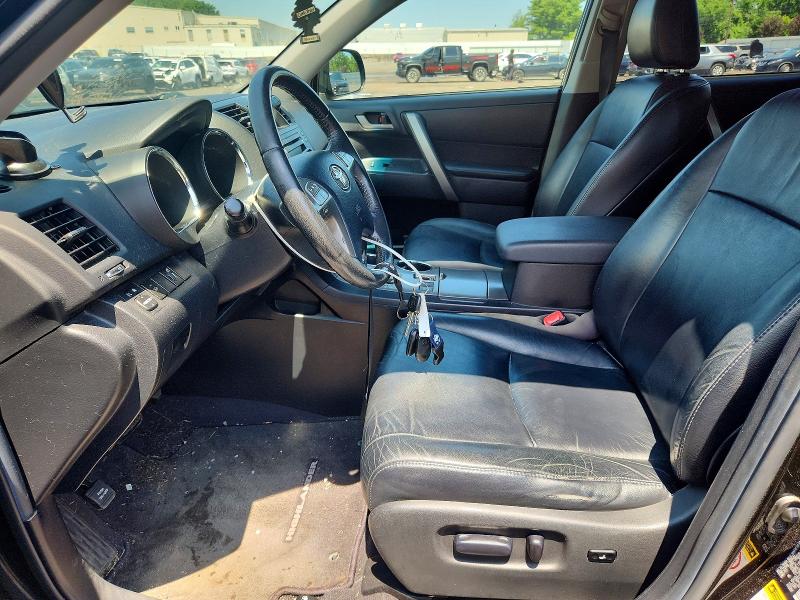 2010 Toyota Highlander VIN 5TDJK3EH4AS033659 COPART salvage auction — FRONT END, Ct - Cert Of Title-Salvage, sold $550 on 2026-07-24 (photo 7)