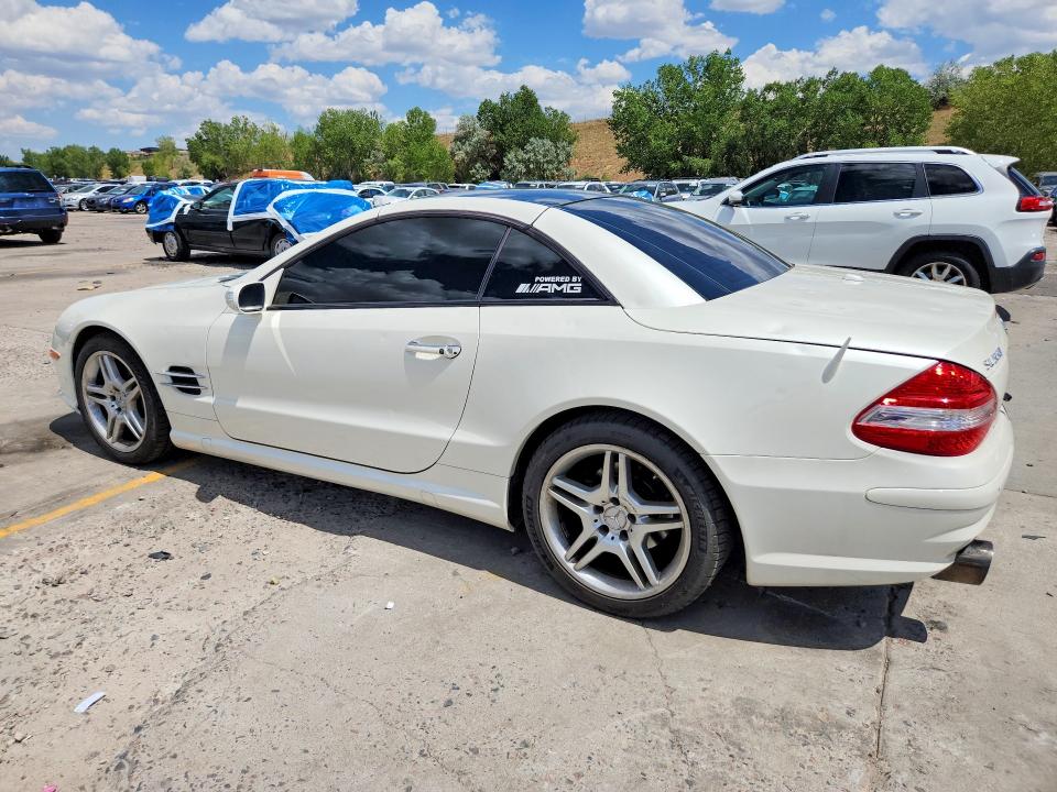 2007 Mercedes-benz Sl-klasse VIN WDBSK71F67F134967 COPART salvage auction — HAIL, Co - Cert Of Title-Rebuilt Salvage, sold $6,300 on 2026-08-12 (photo 2)