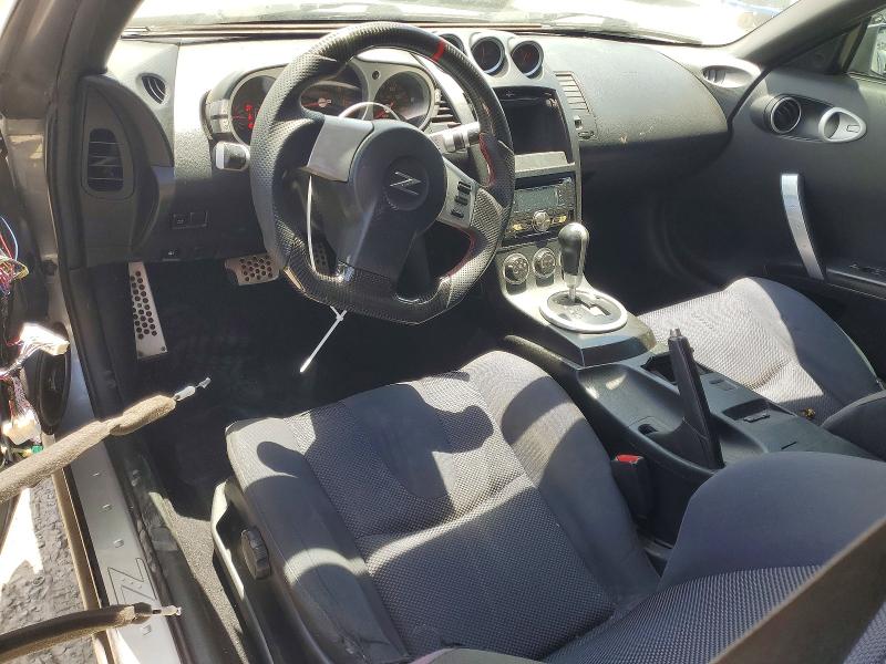 2004 Nissan 350z VIN JN1AZ34E34T063375 COPART salvage auction — FRONT END, CA - SALVAGE CERTIFICATE, sold $1,900 on 2026-07-28 (photo 8)