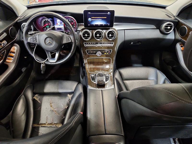 2018 Mercedes-benz C class VIN WDDWF4KB5JR315569 COPART salvage auction — FRONT END, WV - CERTIFICATE OF TITLE (P), sold $6,900 on 2026-07-23 (photo 8)