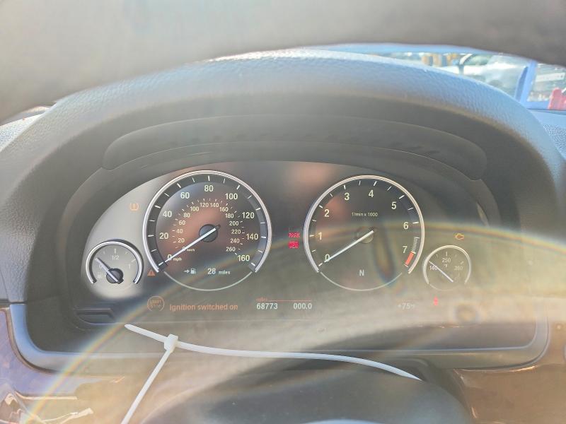 2013 BMW VIN WBAFU7C55DDU74813 COPART salvage auction — MECHANICAL, Ga - Certificate Of Title, sold $2,000 on 2026-07-28 (photo 9)