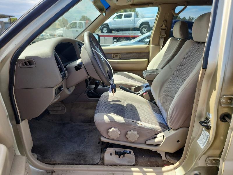 2002 Nissan Pathfinder VIN JN8DR09Y02W745982 COPART salvage auction — FRONT END, Ca - Salvage Certificate, sold $225 on 2026-07-20 (photo 7)