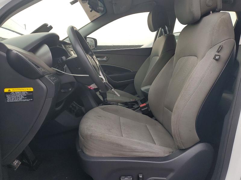 2016 Hyundai Santa fe VIN 5XYZU3LB5GG325662 COPART salvage auction — FRONT END, FL - CERT OF TITLE SLVG REBUILDABLE, sold $375 on 2026-07-28 (photo 7)