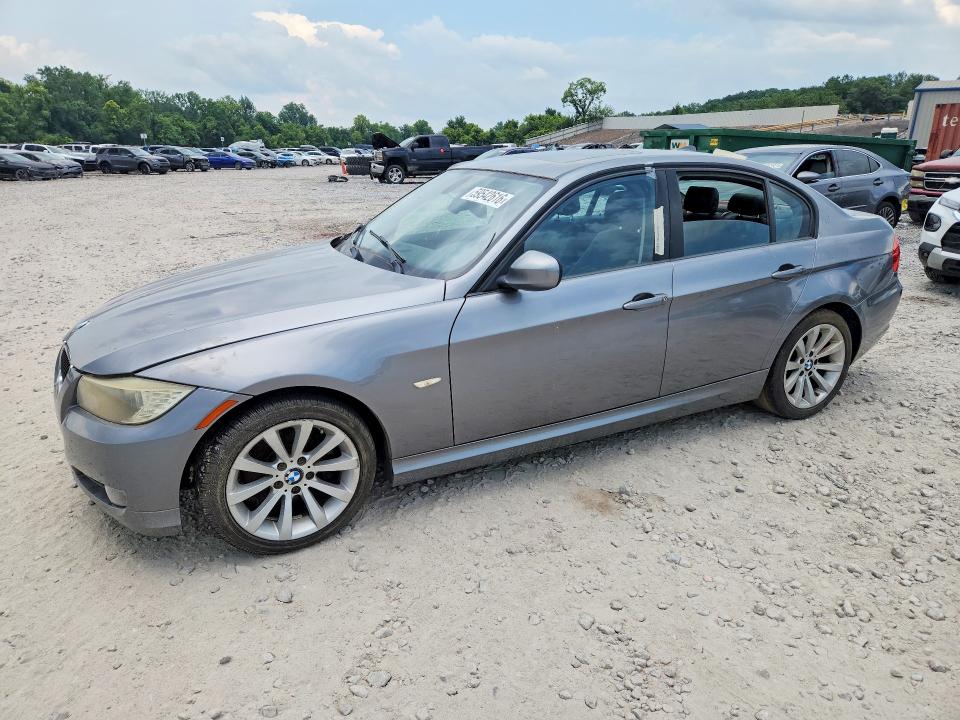 2011 BMW 3 series VIN WBAPH5C58BA445947 COPART salvage auction — WATER/FLOOD, AL - CERTIFICATE OF TITLE, sold $175 on 2026-07-21 (photo 1)