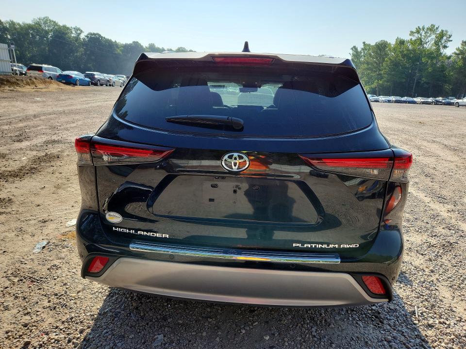 2026 Toyota Highlander VIN 5TDKDRBH5TS597622 COPART salvage auction — FRONT END, MO - SALVAGE CERTIFICATE OF TITLE (P), sold $13,300 on 2026-07-31 (photo 6)