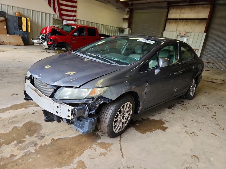 2013 Honda Civic VIN 2HGFB2F9XDH522949 COPART salvage auction — ALL OVER, Ar - Certificate Of Title, sold $650 on 2026-07-29 (photo 1)