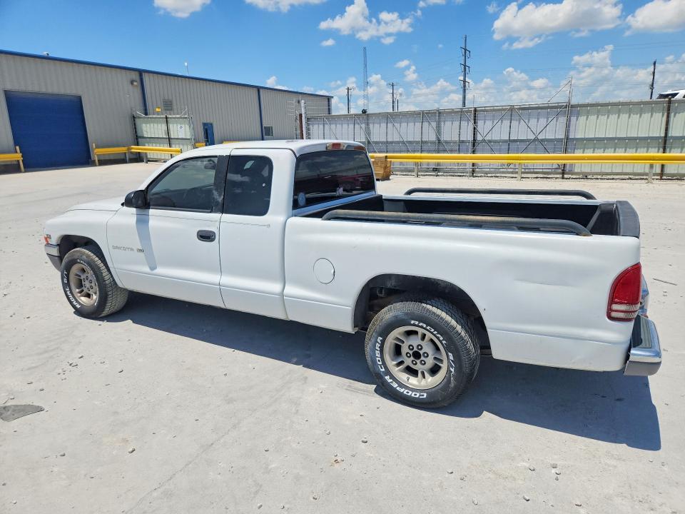 1999 Dodge Dakota VIN 1B7GL22X1XS175366 COPART salvage auction — NORMAL WEAR, Tx - Certificate Of Title, sold $450 on 2026-07-10 (photo 2)