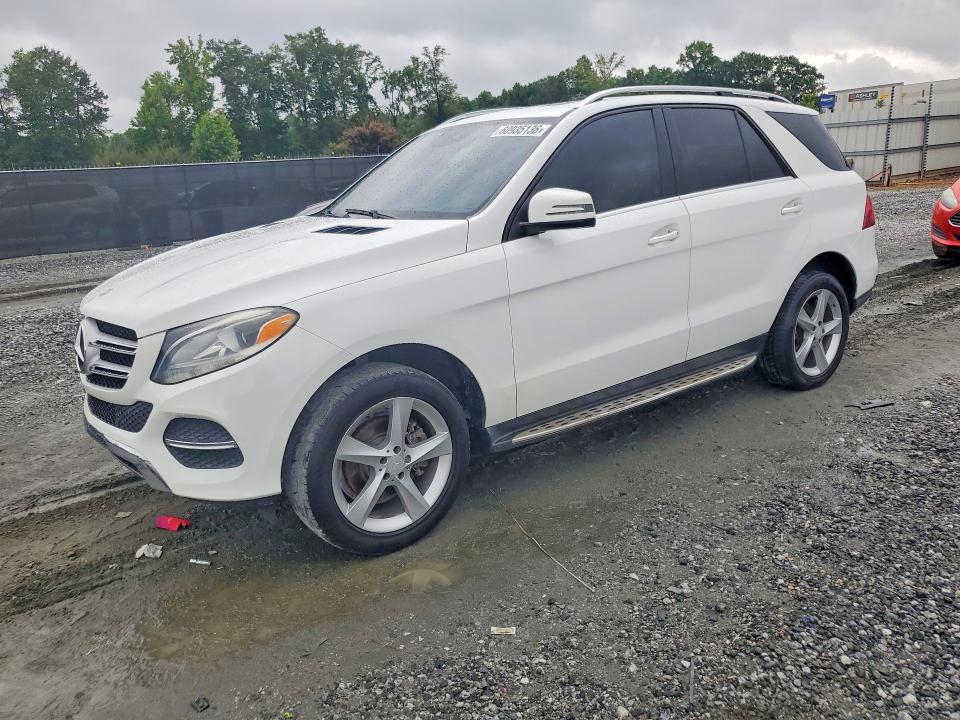 2016 Mercedes-benz Gle VIN 4JGDA5JB7GA692995 COPART salvage auction — MINOR DENT/SCRATCHES, Ga - Certificate Of Title (P), sold $2,600 on 2026-07-29 (photo 1)