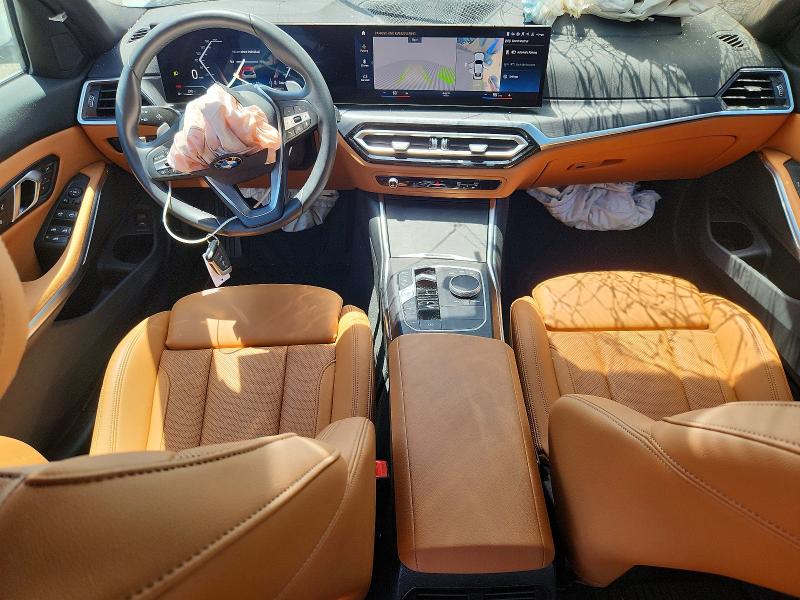 2024 BMW 3er VIN 3MW69FF06R8E71029 COPART salvage auction — FRONT END, Ca - Salvage Certificate, sold $15,300 on 2026-09-01 (photo 8)