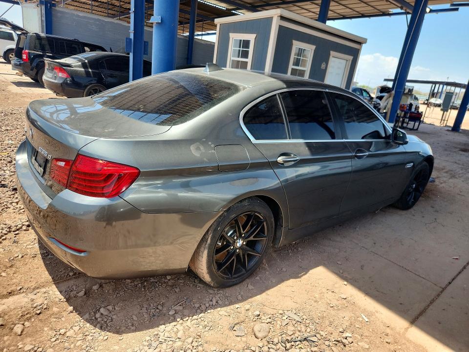 2014 BMW 5er VIN WBAFV3C59ED684161 COPART salvage auction — MECHANICAL, Az - Certificate Of Title, sold $525 on 2026-07-23 (photo 3)