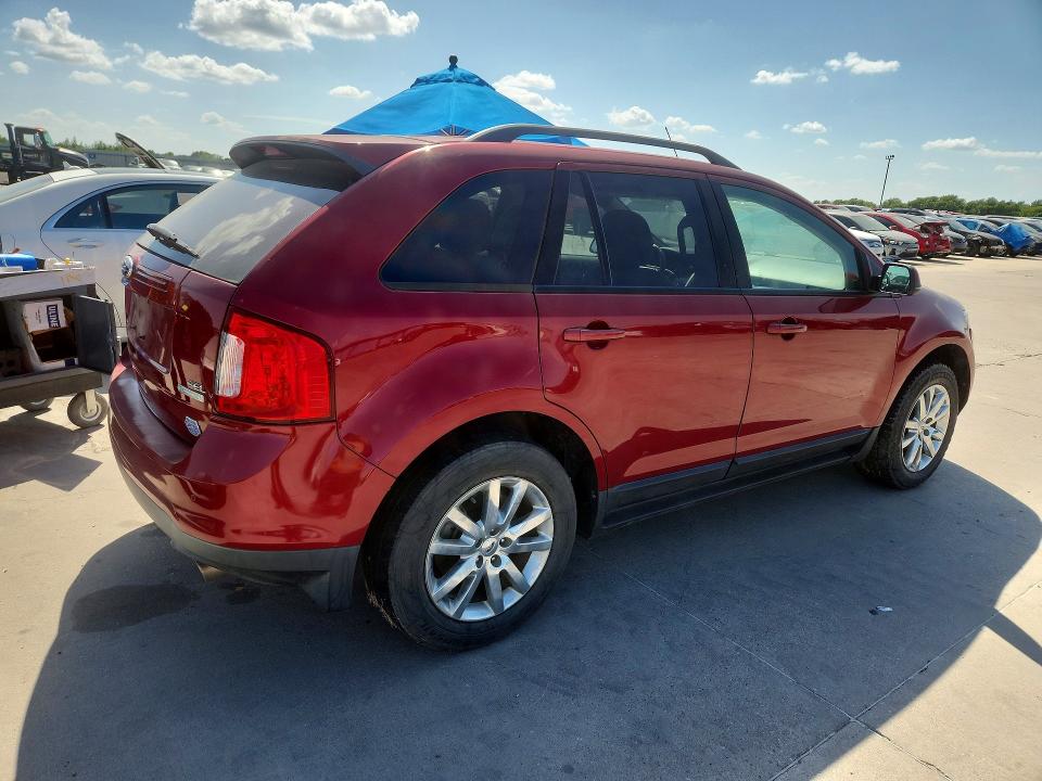 2013 Ford Edge VIN 2FMDK3J94DBB37016 COPART salvage auction — MINOR DENT/SCRATCHES, TX - CERT OF TITLE-REBUILT SALVAGE, sold $900 on 2026-07-09 (photo 3)
