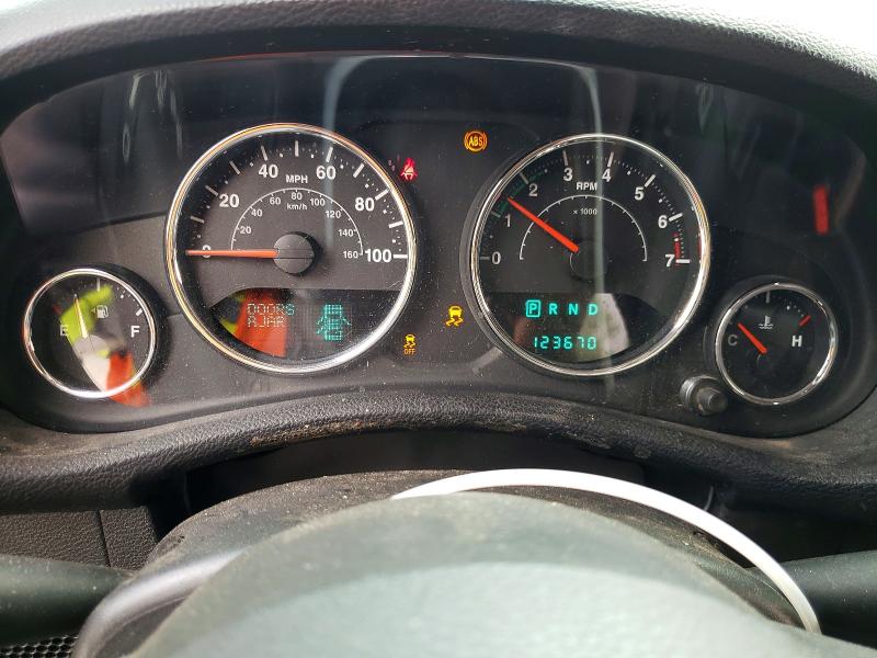 2013 Jeep Wrangler / VIN 1C4BJWEG2DL671317 COPART salvage auction — ROLLOVER, Ct - Cert Of Title-Salvage, sold $475 on 2026-07-24 (photo 9)