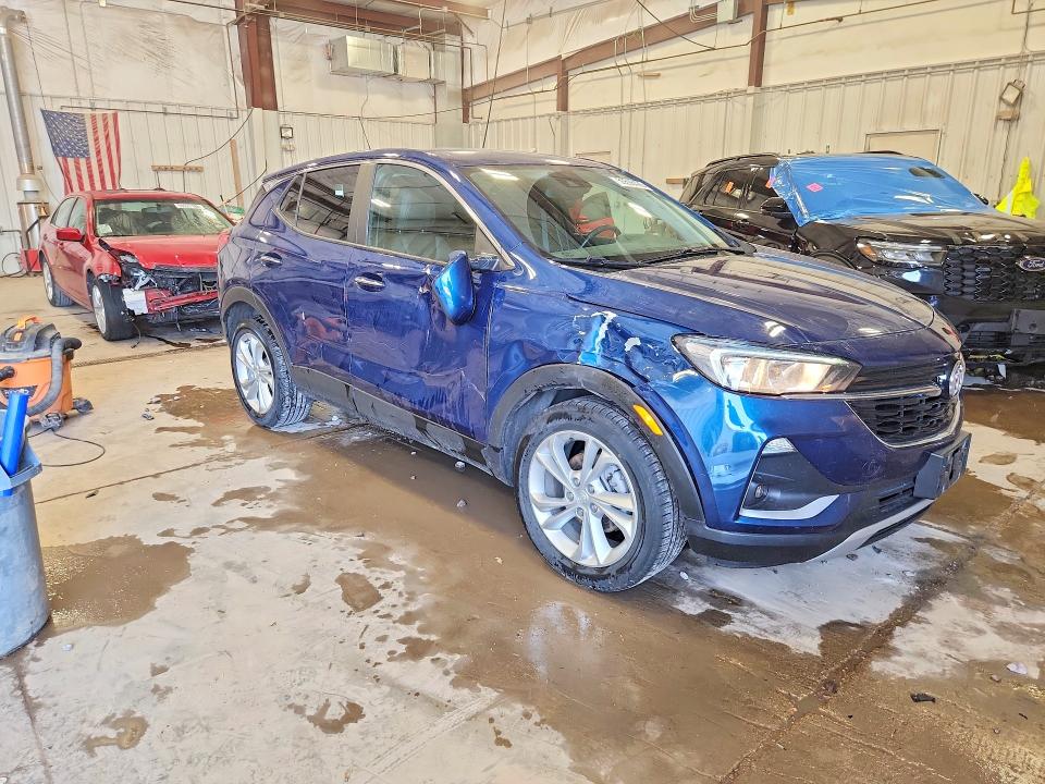 2021 Buick Encore VIN KL4MMBS23MB072041 COPART salvage auction — FRONT END, Wi - Cert Of Title-Salvage Vehicle, sold $2,550 on 2026-07-19 (photo 4)