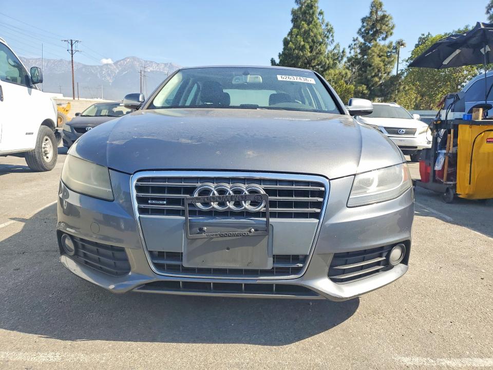 2012 Audi A4 VIN WAUBFAFL8CA047612 COPART salvage auction — MINOR DENT/SCRATCHES, Ca - Dis/Dlr/Exp Only Clean Title, sold $225 on 2026-07-28 (photo 5)