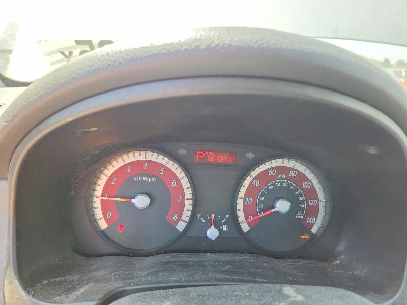 2010 Kia Rio VIN KNADH4A34A6682855 COPART salvage auction — REAR END, Il - Salvage Certificate, sold $225 on 2026-07-28 (photo 9)