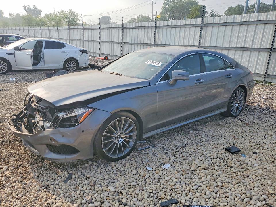 2017 Mercedes-benz Cls-klasse VIN WDDLJ9BB4HA197828 — COPART salvage auction photo