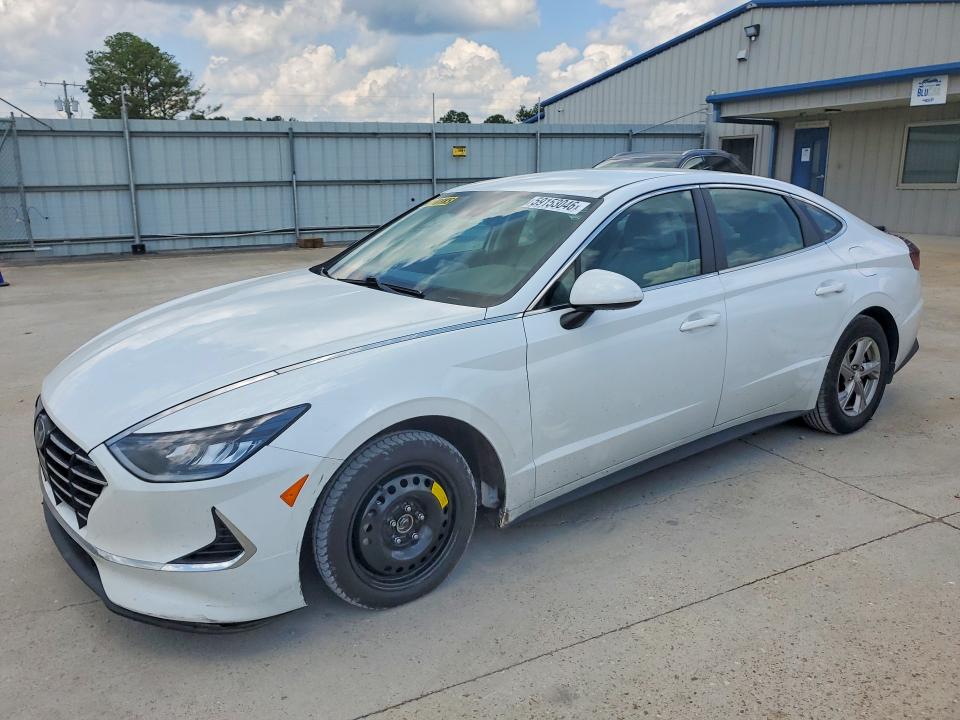 2022 Hyundai Sonata VIN 5NPEG4JA1NH135465 COPART salvage auction — FRONT END, Ms - Cert Of Title-Salvaged, sold $4,300 on 2026-07-17 (photo 1)