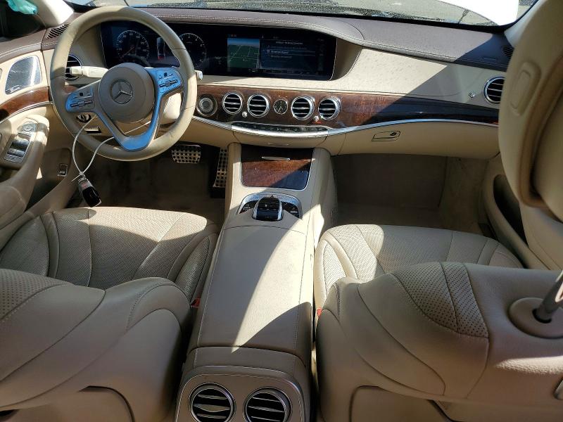2019 Mercedes-benz S-klasse VIN WDDUG6GB7KA468043 COPART salvage auction — SIDE, Ca - Salvage Certificate, sold $15,500 on 2026-08-06 (photo 8)